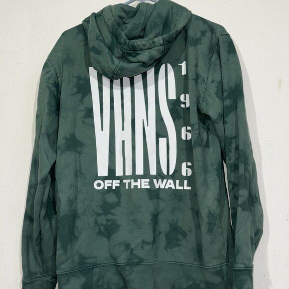 Vans Jasper Toe Green Dye Hoodie SweaterSize Small - Picture 5 of 5